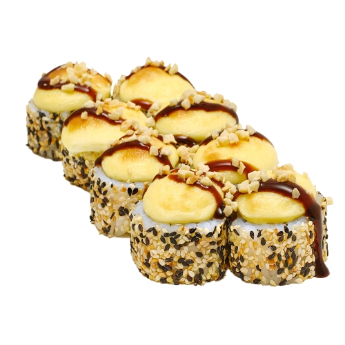 Запечений сирний з мигдалем